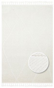 Килим скандинавський Terazzo TRZ 07 White, 80х150