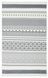 Безворсовый хлопковый ковер Aura AR 07 Grey, 120х180