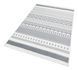 Безворсовый хлопковый ковер Aura AR 07 Grey, 120х180
