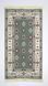 Безворсовый хлопковый ковер Amora AM006 GREEN RED 60x90